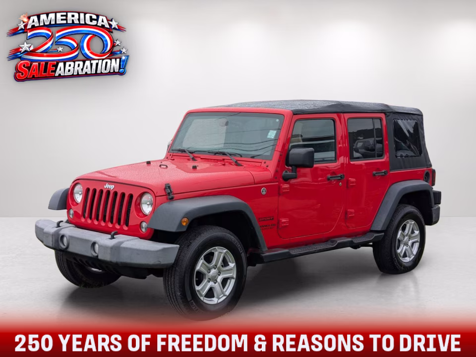 2016 Jeep Wrangler Sport's photo